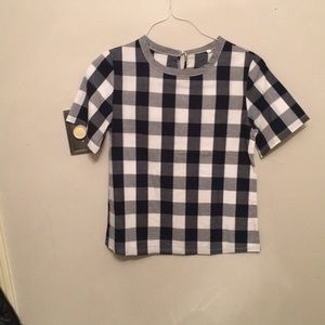 Checkered blouse